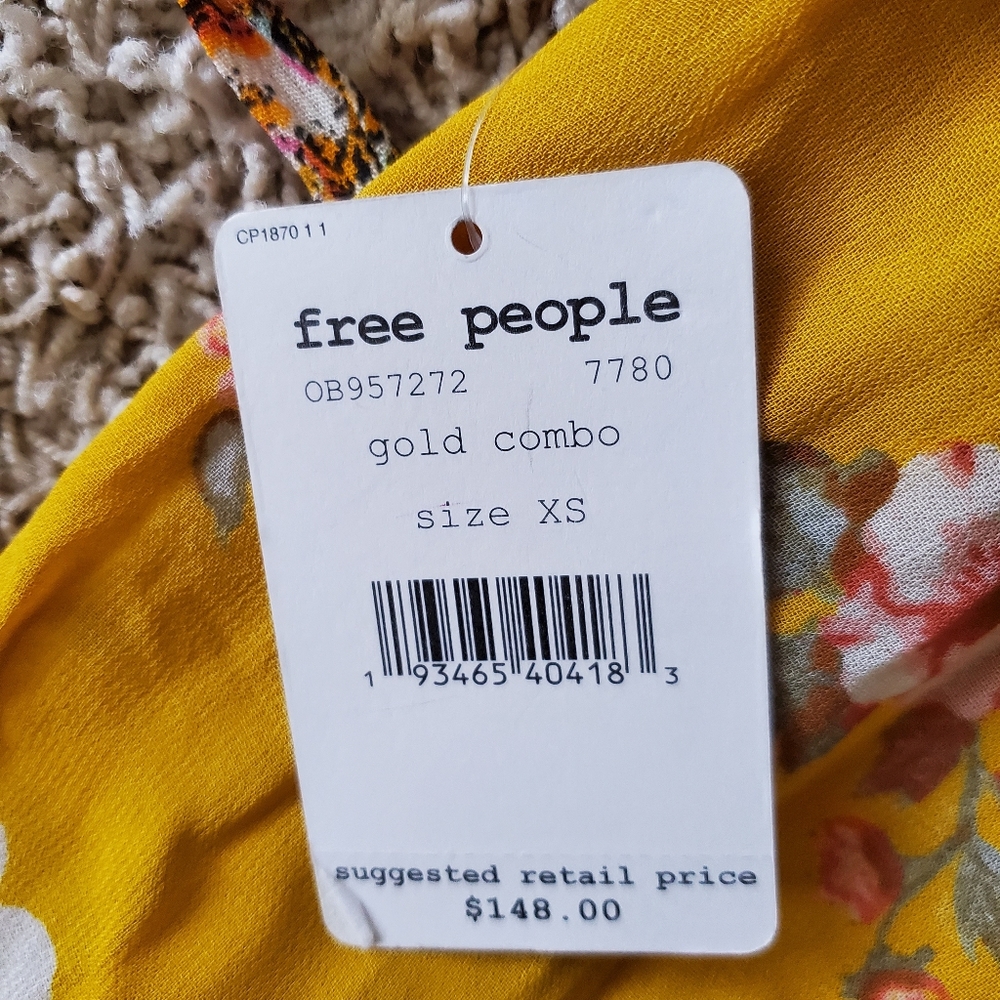 NWT Free people Georgia jumpsuit - Picture 7 of 9